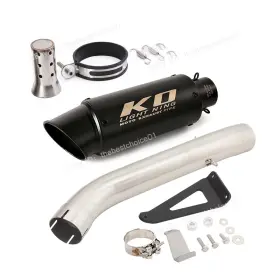 Ngre89093 Kolightning For Aprilia Tuono V4 1100 2017-2020 Exhaust System Mid Link Pipe Muffler Slip On