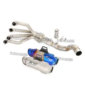 Kolightning Pi003jko132 For Kawasaki Z1000sx 2010-2019 Z1000 10-2025 Exhaust Muffler Tip Front Mid Link