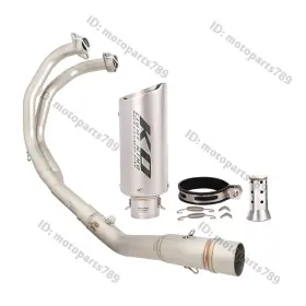 Pi007-d-x Kolightning Ko106 For Yamaha Yzf R3 R25 Mt03 Mt25 2016-2025 Header System Exhaust Front Link Pipe