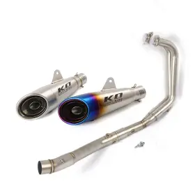 Pi007-dko217pi036-btina Kolightning Muffler Pipes Full Exhaust System For Yamaha Yzf R25 R3 Fz25 Fz03 2014-2023