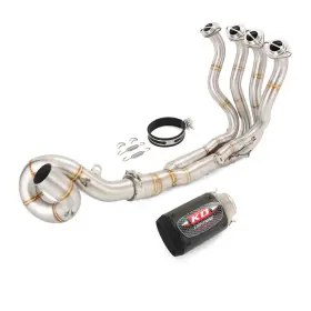 Pi011-n Kolightning F Ko038 For Kawasaki Ninja Zx6r Zx636 2009-2023 Exhaust System Header Link Pipe Muffler