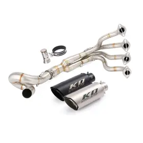 Pi011-n Kolightning F Ko106 For Kawasaki Ninja Zx6r Zx636 2009-2023 Full Exhaust System Header Pipe Muffler