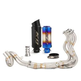 Kolightning Pi011-n F Ko89 For Kawasaki Ninja Zx6r 2009-2023 Full Exhaust System Header Pipe 51mm Muffler