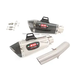 Pi011-sko021 Kolightning For Kawasaki Ninja Zx6r Zx636 2009-2025 Exhaust System Middle Link Tip Slip