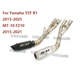 Pi013-a60ko89 Kolightning Slip For Yamaha Yzf R1 2015-2025 Mt-10 Fz10 2015-2021 Motor Mid Exhaust System