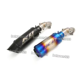 Pi015-f51ko89pi036-btina Kolightning For Kawasaki Er6f Ex650 Er650 Er6n 05-2011 Exhaust Mid Link Silencer Tip Slip-on