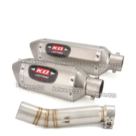 Pi025ako002 Kolightning Exhaust Pipe Mid Link Tip Slip For Honda Cb500x 13-2016 Cb500f Cbr500r 2013-2015