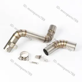 Pi039-a Kolightning Motorcycle Exhaust Middle Link Pipe Slip On Modified For Duke 390 200 2012-2016