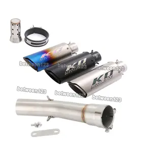 Pi040-ako106 Kolightning For Yamaha Fz1 2006-2015 Exhaust Muffler Motorcycle Silencer Middle Link Pipe