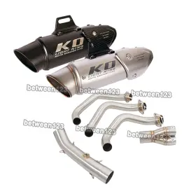 Pi044-ako132 Kolightning For Yamaha Xsr900 Fj09 Tracer 900 Fz09 14-2020 Exhaust Muffler Slip On Front Tip