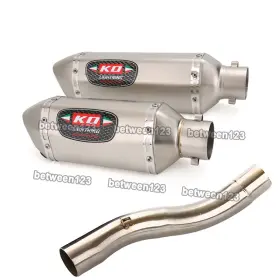 Pi049eko002 Kolightning Exhaust Muffler Tip Mid Connect Tube For Ducati Monster 797 2017-2023 Scrambler