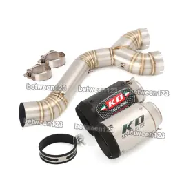 Pi051-a60ko149 Kolightning For Bmw S1000rr 2010-2014 S1000r 2010-2016 Carbon Fiber Exhaust Middle Link Tip
