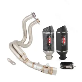 Kolightning Pi065ako002tina For Kawasaki Er6n Z650rs Ninja 650 Versys 2012-2023 Exhaust Muffler Pipes
