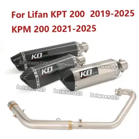 Pi083-ako001 Kolightning Exhaust Muffler Tail Mid Link Tip For Lifan Kpm 200 2021-2025 Kpt 2019-2025