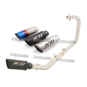 Kolightning Pi083-ako106 For Lifan Kpm 200 Kpt 2019-2025 Motorcycle Exhaust Muffler Middle Link Tip