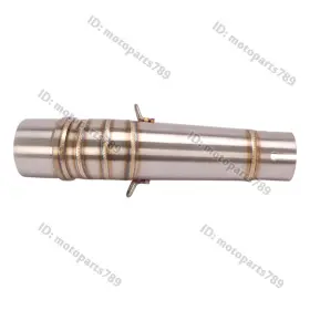 Kolightning Pi084-a Motorcycle Exhaust Tips Middle Link Pipe Stainless Steel For Honda Nc700 Nc750x