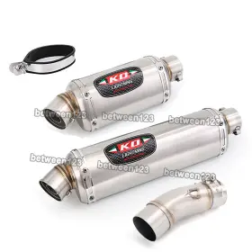 Pi102-cko003 Kolightning For Kawasaki Ninja 250 400 2017-2025 Mid Link Slip-on Exhaust System Muffler Tip