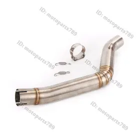 Pi121-a Kolightning For Benelli Leoncino 500 Motorcycle Exhaust Tips Middle Link Pipe Connect Tube