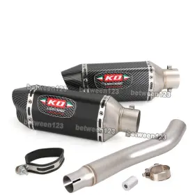 Pi131-eko002pi036-btina Kolightning Muffler Silencer Tip Mid Link Slip-on Exhaust System For Honda Cbr250r 2011-2016