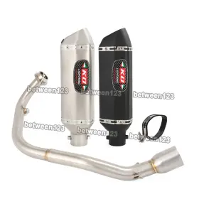 Kolightning Pi156-ako001 Exhaust Slip-on System Muffler Pipe Front Mid Link Tip For Cf-moto St Papio 125