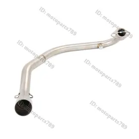 Pi177-b Kolightning Slip On For Cf-moto St125 Motorcycle Exhaust Front Link Pipe Tip Stainless Steel