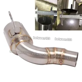 Pi184h Kolightning Exhaust Middle Connect Tube Slip-on Modified For Duke 250 390 Rc390 2021-2023