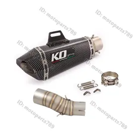 Pi228-a Kolightning Ko021 For Cf-moto 450sr Nk450 450nk 22-25 Exhaust Mid Link Pipe 51mm Muffler Silencer