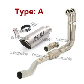 Pi228adko106 Kolightning Slip-on Motor Exhaust Muffler Front Mid Link Tip For Cf-moto 450nk 450sr 22-2025
