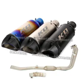 Kolightning Pi228adko123 Exhaust Pipe Front Mid Link Tip Connect Tube For Cf-moto 450nk 450sr 2022-2025