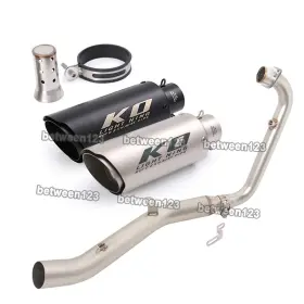 Pi239-ako106pi036-btina Kolightning For Lifan Kp-mini 150 2015-2021 Motorcycle 250mm Short Muffler Silencer Tail Tip