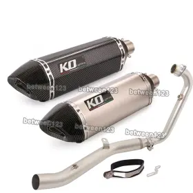 Pi239ako072 Kolightning Pi239ako072/120 For Lifan Kp-mini 150 Lf150-5u 15-2021 Full Exhaust System Mid Link Muffler Tip