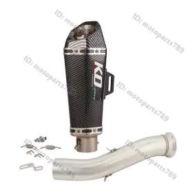 Pi241-b Kolightning Ko021 For Cfmoto Nk800 800nk 2023-2025 Motorcycle Exhaust Mid Link Pipe Muffler Tips