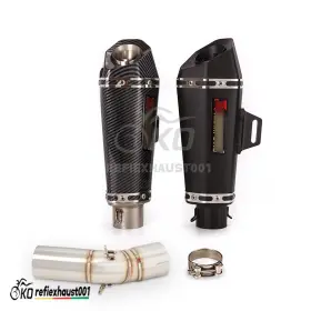 Rwjd34825 Kolightning For Kawasaki Ninja Zx10r 2011-2025 Exhaust Mid Link Pipe Black Muffler Db Killer