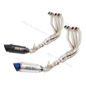 Kolightning Us378559je For Kawasaki Z1000 Ninja 1000 2010-2025 Full Exhaust System Front Pipe Mufflers