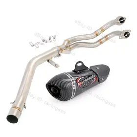 Kolightning Us389256ew For Honda Cbr500r Cb500x Cb500f 2013-26 Full Exhaust System Header Pipe Muffler