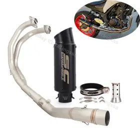Us738259rj Kolightning For Yamaha Yzf R3 Mt-03 2016-2025 Full Exhaust System Front Pipe Muffler Slip On