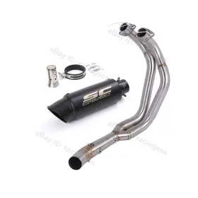 Kolightning Us892166la Mt-07 2025-2026 For Yamaha Fz07 Xsr700 Full System Exhaust Tips 51mm Header Pipe