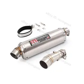 Kolightning Us893152aj For Kawasaki Ninja 300 Z300 2013-2018 Slip On Exhaust Tips Mid Pipe Muffler 51mm