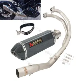 Us894254wj Kolightning Yzf R3 2015-2025 For Yamaha Mt-03 Full Exhaust System Header Pipe Muffler Escape