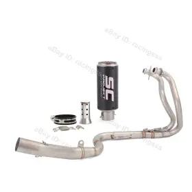 Kolightning Us916481ue For Kawasaki Ninja 300 250 Z300 Z250 2013-2016 Header Pipe Exhaust Tips Muffler