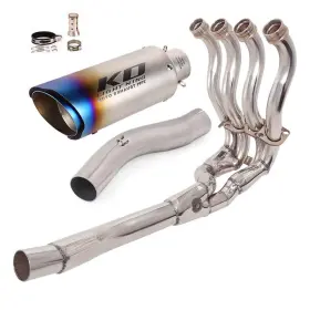 Kolightning W053 For Suzuki Gsxr600 750 2008-2010 Exhaust System Header Pipe Mid Muffler