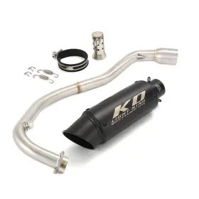 Kolightning W077156-a51 For Cf-moto St125 Papio 2017-2024 Full System Heade Link Pipe Exhaust Mufflers