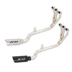 W106232-a Kolightning For Triumph Trident 660 2021-2025 Tiger Sport Front Header Exhaust Mufflers