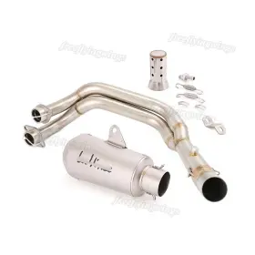 Kolightning W211058-j For Yamaha Yzf R7 2021-2025 Header Link Pipe Complete System Muffler Silencers