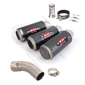 Wewe09097 Kolightning For Kawasaki Ninja Zx4r Zx4rr 2023-2025 Slip-on Exhaust Mid Pipe 51mm Mufflers