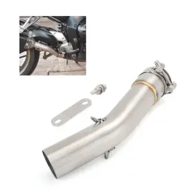 Wypd01 Kolightning For Yamaha Fz1 2006-2015 Middle Link Pipe Motorcycle Exhaust Slip On 51mm Steel