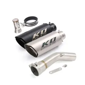 Wypj01 Kolightning For Yamaha Fz1 2006-2015 Exhaust Pipe Middle Link Tube 250mm Mufflers Slip On