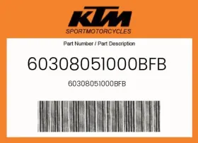 60308051000bfb Ktm Genuine -