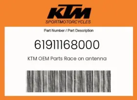 61911168000 Ktm Genuine Race On Antenna -