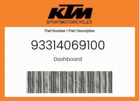 93314069100 Ktm Genuine Dashboard -